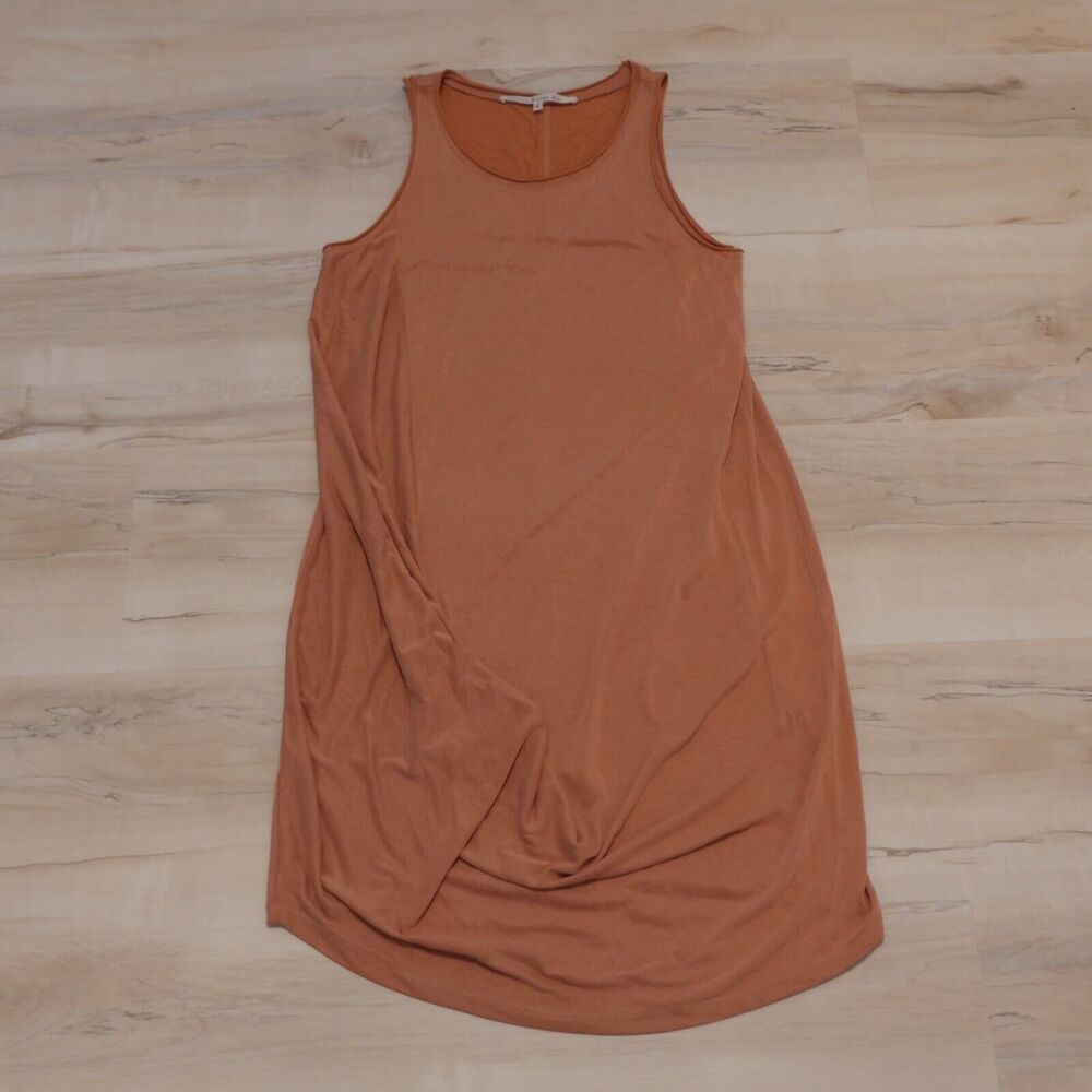 Rachel Rachel Roy Orange Sleeveless Midi Dress Women's Size‎ Medium
